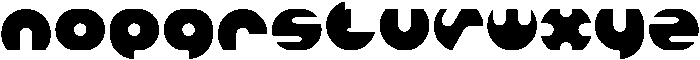 MILLION otf (400) Font LOWERCASE