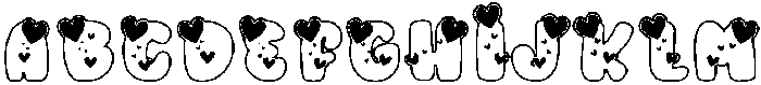 MINI  HEART OUTLINE otf (400) FONT