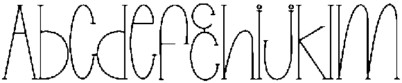 MINIMALIST Regular otf (400) FONT