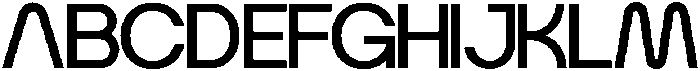 MISENO-Regular otf (400) Font UPPERCASE
