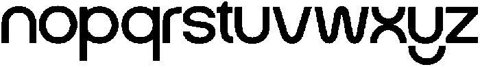 MISENO-Regular otf (400) Font LOWERCASE