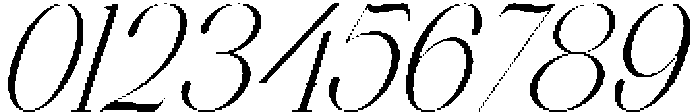 MIT Exileon Italic otf (400) Font OTHER CHARS