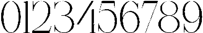 MIT Exileon Regular otf (400) Font OTHER CHARS