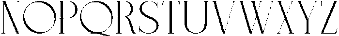 MIT Exileon Regular otf (400) Font UPPERCASE