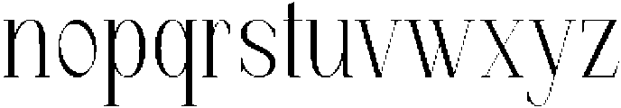 MIT Exileon Regular otf (400) Font LOWERCASE
