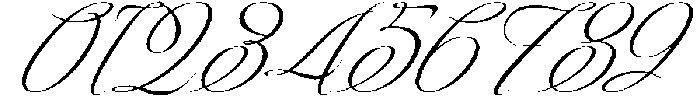 MIT Exileon Script Regular otf (400) Font OTHER CHARS