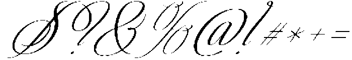 MIT Exileon Script Regular otf (400) Font OTHER CHARS