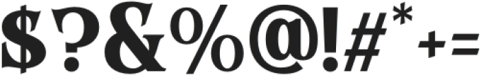 MIT Grolbraz Extra Bold otf (700) Font OTHER CHARS