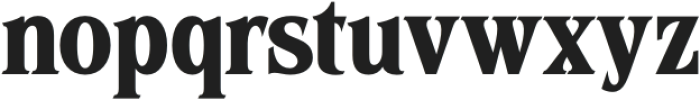 MIT Grolbraz Extra Bold otf (700) Font LOWERCASE