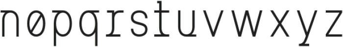 MIT Iculvist Monos Extra Light Condensed otf (200) Font LOWERCASE