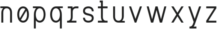 MIT Iculvist Monos Light Condensed otf (300) Font LOWERCASE