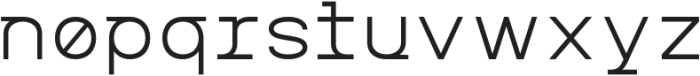 MIT Iculvist Monos Light Expanded otf (300) Font LOWERCASE