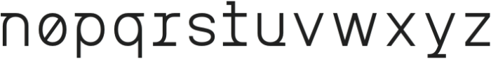 MIT Iculvist Monos Light otf (300) Font LOWERCASE