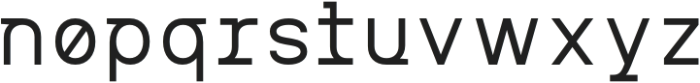 MIT Iculvist Monos Regular otf (400) Font LOWERCASE