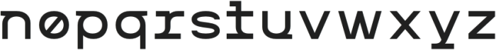 MIT Iculvist Monos Semi Bold Expanded otf (600) Font LOWERCASE