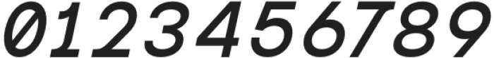 MIT Iculvist Monos Semi Bold Italic otf (600) Font OTHER CHARS
