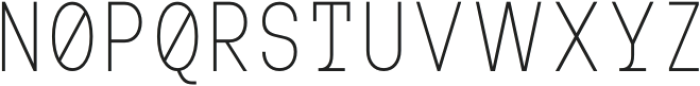 MIT Iculvist Monos Thin Condensed otf (100) Font UPPERCASE