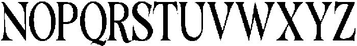 MIT Lathasterie Variable Bold Condensed ttf (700) Font UPPERCASE