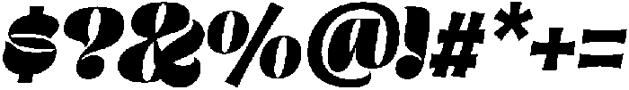 MIT Neurise Regular otf (400) Font OTHER CHARS