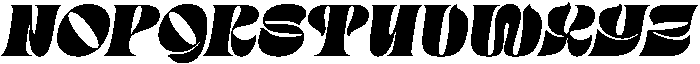 MIT Neurise Regular otf (400) Font UPPERCASE