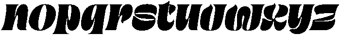 MIT Neurise Regular otf (400) Font LOWERCASE