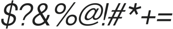 MIT Quailav Light Italic otf (300) Font OTHER CHARS