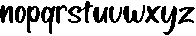 Miau Miou Regular otf (400) Font LOWERCASE