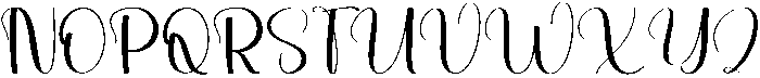 Michael Regular otf (400) Font UPPERCASE
