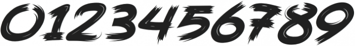 Michaelbrush Bold Italic otf (700) Font OTHER CHARS