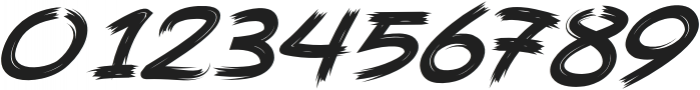 Michaelbrush Italic otf (400) Font OTHER CHARS