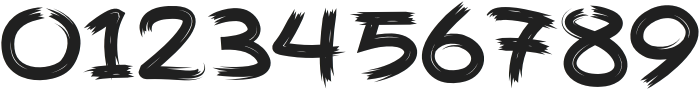 Michaelbrush Regular otf (400) Font OTHER CHARS