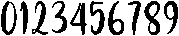 Michalina Regular otf (400) Font OTHER CHARS