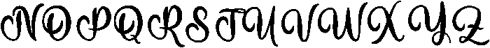 Michalina Regular otf (400) Font UPPERCASE
