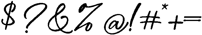 Mickelhokan Regular otf (400) Font OTHER CHARS