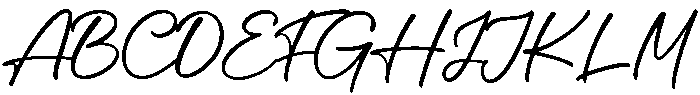 Mickelhokan Regular otf (400) Font UPPERCASE