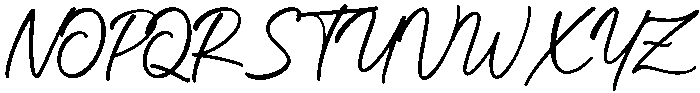 Mickelhokan Regular otf (400) Font UPPERCASE
