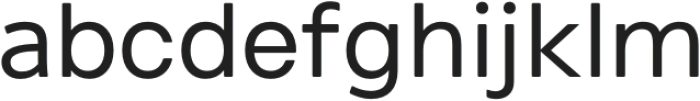 Mickir-Regular otf (400) Font LOWERCASE