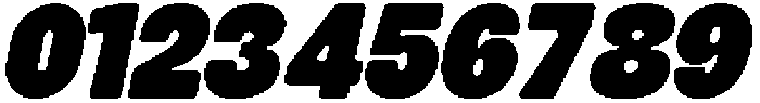Mickon Bold Slant otf (700) Font OTHER CHARS