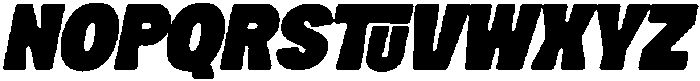 Mickon Bold Slant otf (700) Font UPPERCASE