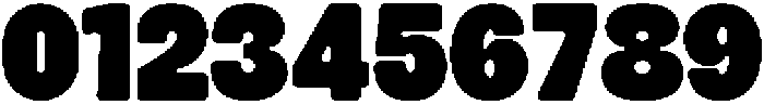Mickon Bold otf (700) Font OTHER CHARS