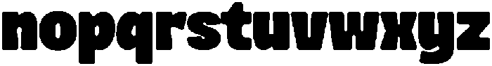 Mickon Bold otf (700) Font LOWERCASE