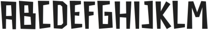 MickyRunner-Regular otf (400) Font UPPERCASE