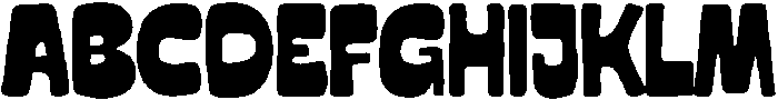 Mickyland Regular otf (400) Font UPPERCASE