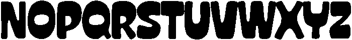 Mickyland Regular otf (400) Font UPPERCASE