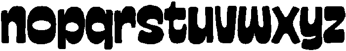 Mickyland Regular otf (400) Font LOWERCASE