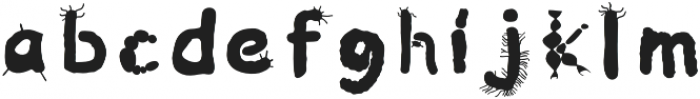 Microbiology Regular otf (400) Font LOWERCASE