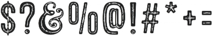 Microbrew Soft Three Inline otf (400) Font OTHER CHARS