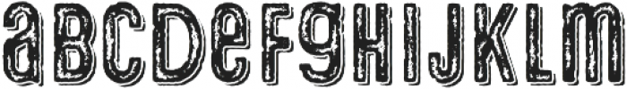 Microbrew Unicase Four 3D otf (400) Font LOWERCASE