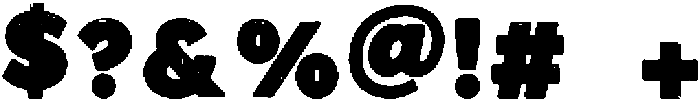 Microchip Regular otf (400) Font OTHER CHARS