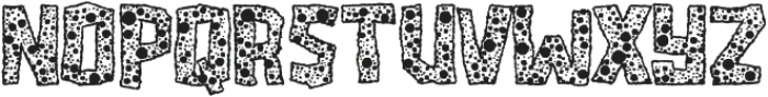 Microlith Spotty Rough otf (400) Font UPPERCASE